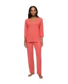 Pyjama Timeless Sensuality PK 3/4-Ärmel, intensives Rot