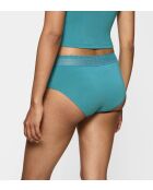 Feel of Modal Midi, ruhiger, türkisfarbener Slip mit hoher Taille
