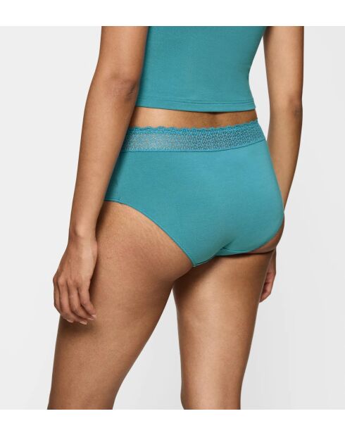 Feel of Modal Midi, ruhiger, türkisfarbener Slip mit hoher Taille