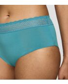 Feel of Modal Midi, ruhiger, türkisfarbener Slip mit hoher Taille