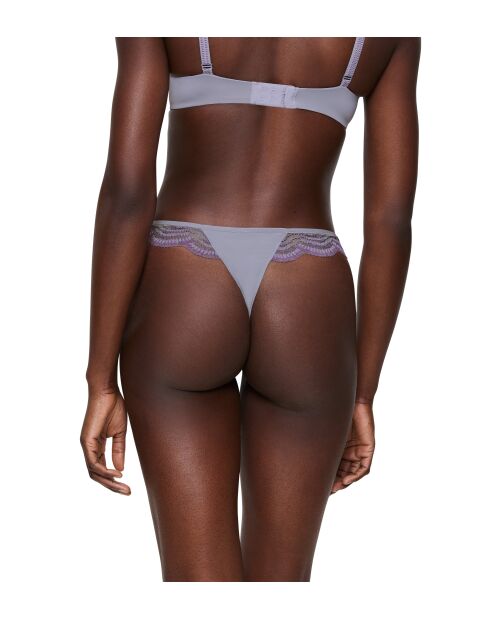 String Triumph Comfort Glam String gris ombre