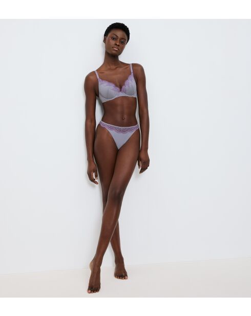 String Triumph Comfort Glam String gris ombre