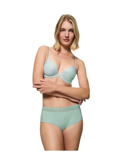 Feel of Modal Midi abstinthe slip met hoge taille
