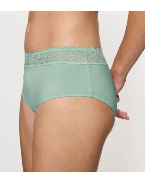 Feel of Modal Midi abstinthe slip met hoge taille