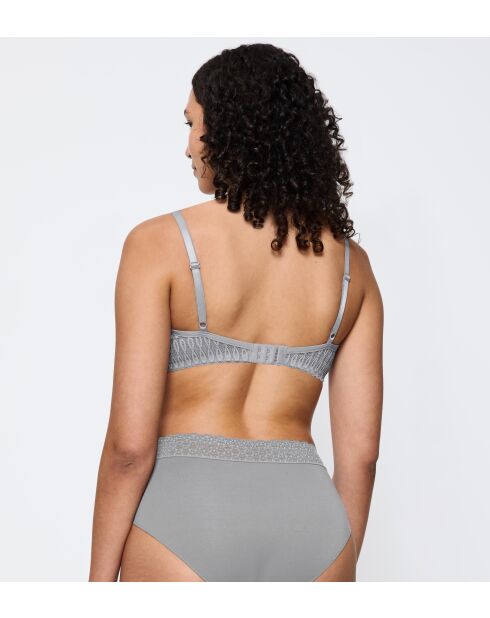 Soutien-gorge avec armatures balconnet ampliforme Aura Spotlight T WHP ombre grise