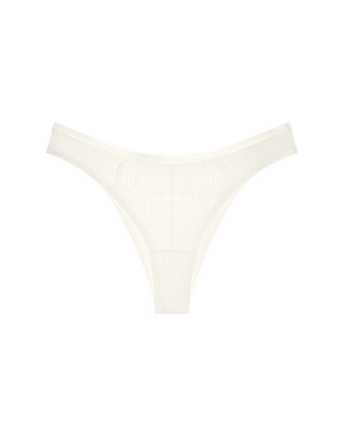 Delightful Spotlight Braziliaanse witte zijden slip