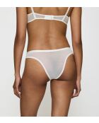 Delightful Spotlight Braziliaanse witte zijden slip