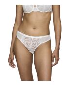 Delightful Spotlight Braziliaanse witte zijden slip