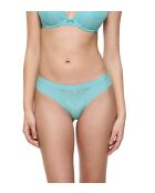 Braziliaanse slip Aura Spotlight T Braziliaans blauw zilver