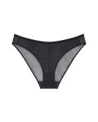 Harmony Spotlight Tai01 zwarte hoog uitgesneden slip