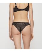 Peony Florale Braziliaanse zwarte Braziliaanse slip