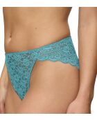Amourette Highleg Tai calm turquoise hoog uitgesneden slip