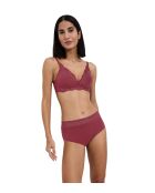 Feel of Modal Midi Marsala zachte slip met hoge taille