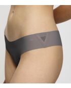 Braziliaanse slip met hoge taille Flex Smart Highleg Brazilian EX duifgrijs