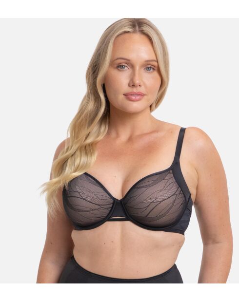 Airy Sensation WP zwarte versterkte beugelbeha