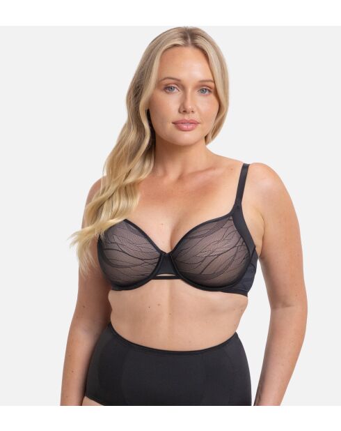 Airy Sensation WP zwarte versterkte beugelbeha