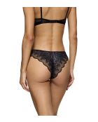 Crazy Stupid Love Highleg Tai zwarte hoog uitgesneden slip