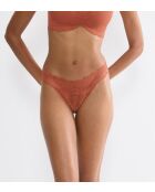 Calzoncillos de cintura alta Triumph Lift Smart Highleg Brazilian EX Sunset Desert