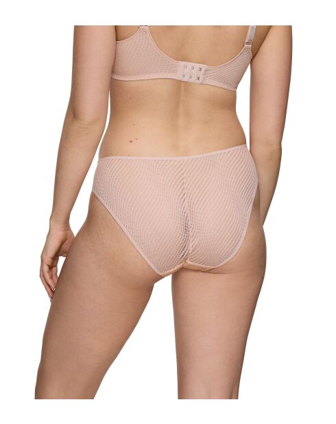 Harmony Spotlight Tai01 vijgenroze hoog uitgesneden slip