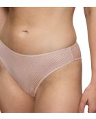 Harmony Spotlight Tai01 vijgenroze hoog uitgesneden slip