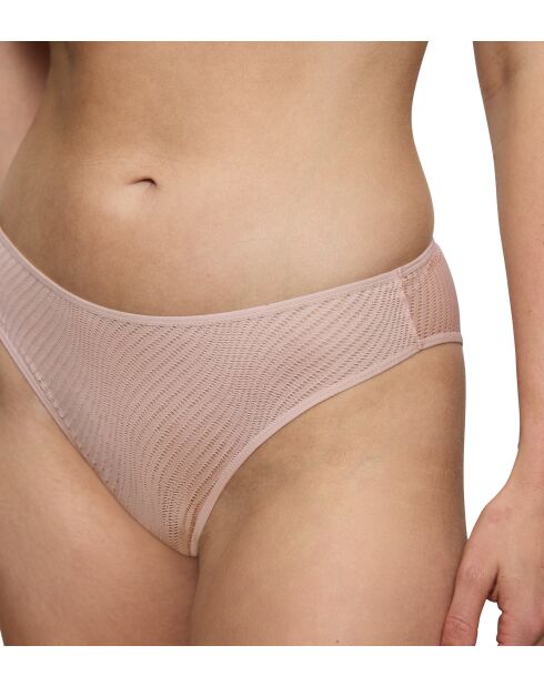 Harmony Spotlight Tai01 vijgenroze hoog uitgesneden slip