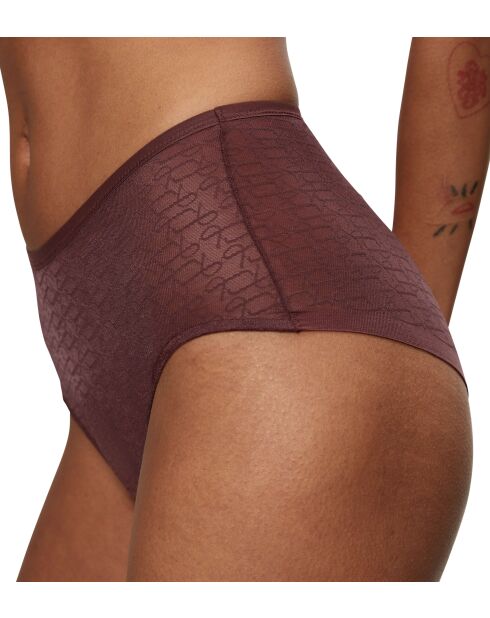 Triumph Signature Sheer Maxi EX Decadent Chocolate Slip