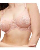Wild Peony Floral W01 Pink Pearl minimizer-bh met beugel