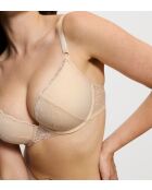 Soutien-gorge avec armatures push-up Bright Spotlight WHU crème