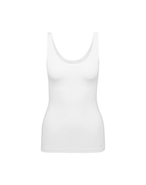 Witte tanktop Smart Natural Shirt