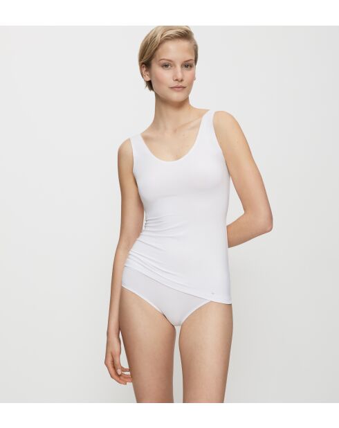 Witte tanktop Smart Natural Shirt