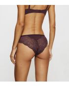 Braziliaanse slip Amourette Charm T Brazilian01 donker bordeaux
