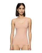 Camiseta sin mangas Body Make-Up Illusion Tank Top EX con rubor en polvo