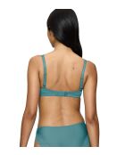 Soutien-gorge avec armatures balconnet ampliforme Amourette WHP turquoise calme