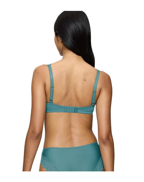 Reggiseno imbottito Amourette WHP calm turchese con balcone ampliform