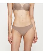 Slip scollati Pure Micro Tai café latte