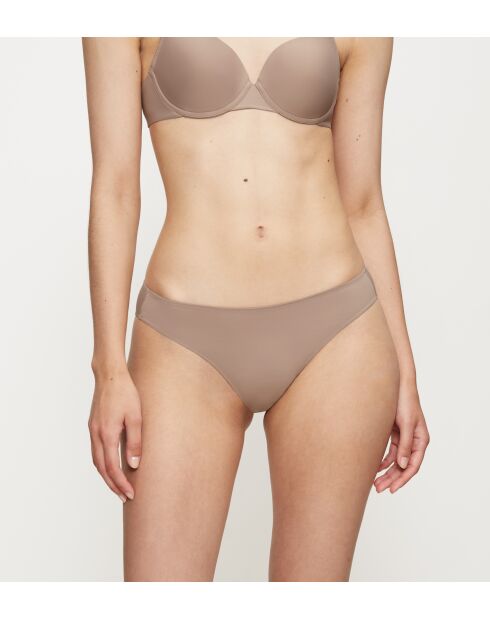 Slip scollati Pure Micro Tai café latte