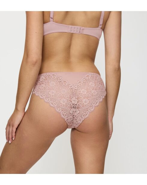 Amourette Highleg Tai mauve roze hoog uitgesneden slip