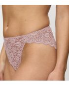 Amourette Highleg Tai mauve roze hoog uitgesneden slip