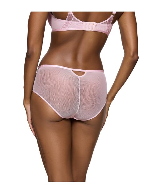Palina Cosmic Heartbeat Hipster Hipster-Shorts im Vintage-Look, rosa