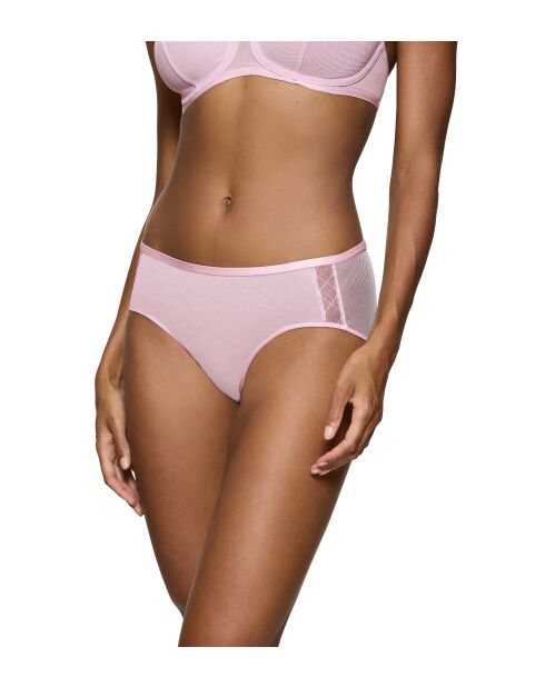 Palina Cosmic Heartbeat Hipster Hipster-Shorts im Vintage-Look, rosa