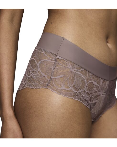 Pantaloncini Shorty hipster Body Make-Up Illusion Lace Pigeon grigi