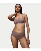 Pantaloncini Shorty hipster Body Make-Up Illusion Lace Pigeon grigi
