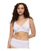 Set van 2 slips met hoge taille Sense of Modal Midi 2P wit