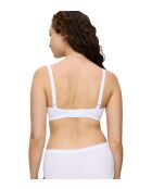 Set van 2 slips met hoge taille Sense of Modal Midi 2P wit