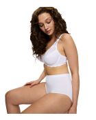 Set van 2 slips met hoge taille Sense of Modal Midi 2P wit