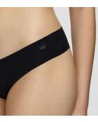 Flex Smart Highleg Brazilian EX slip met hoge taille in zwart