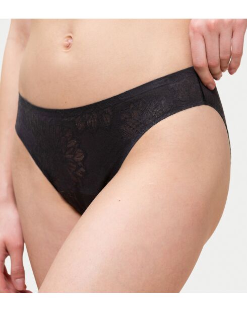 Fit Smart Tai EX zwarte hoog uitgesneden slip