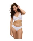 Set van 2 witte hoog uitgesneden slips Sense of Modal Tai 2P