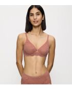 Soutien-gorge avec armatures Amourette Charm T W02 cèdre poussiéreux