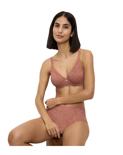 Amourette Charm T W02 Bügel-BH aus staubigem Zedernholz